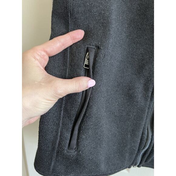 PATAGONIA Men's Black Better Sweater Classic Full Zip Fleece Vest Sz Small - Picture 4 of 13